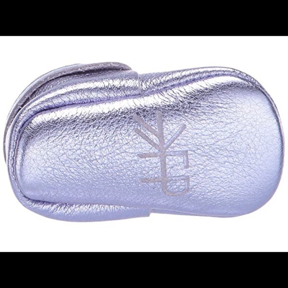 BNIB! FRESHLY PICKED Metallic Purple Ballet Flat - Picture 5 of 13